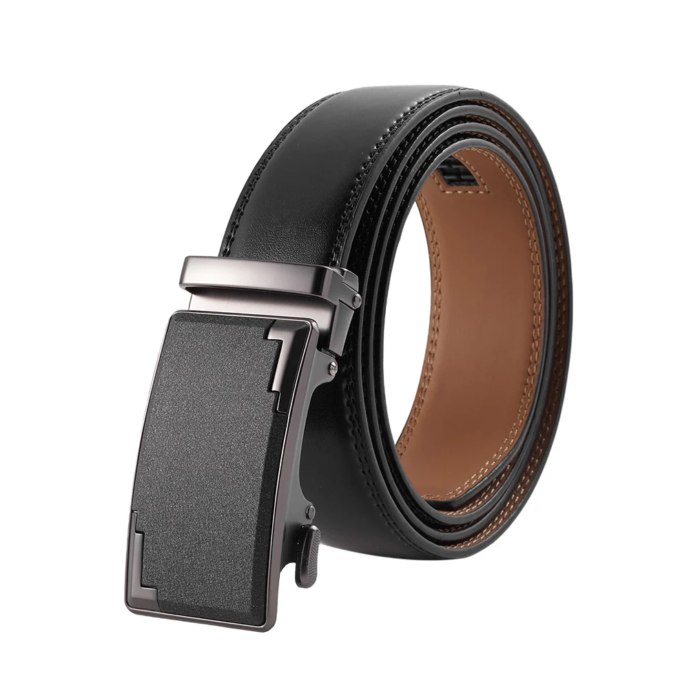 Automatic Buckle Leather Belt