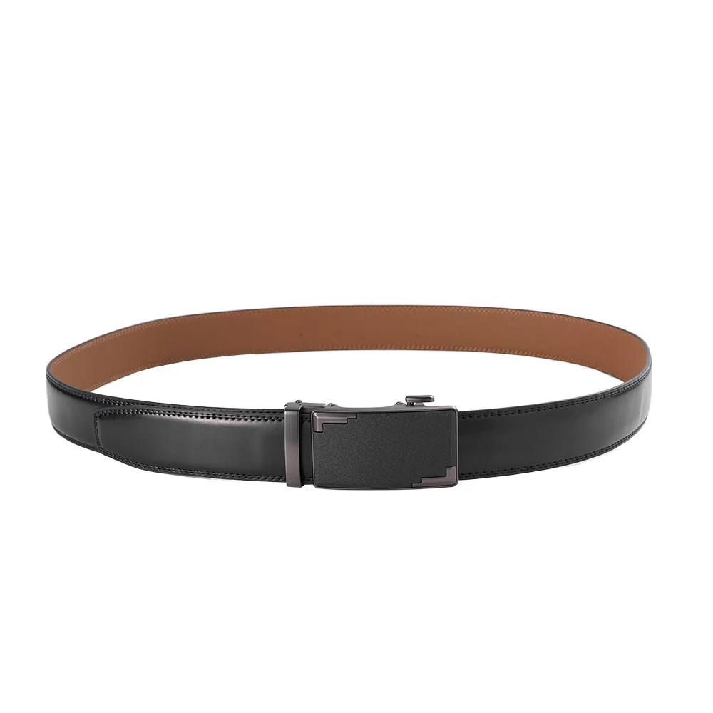 Automatic Buckle Leather Belt - Image 4