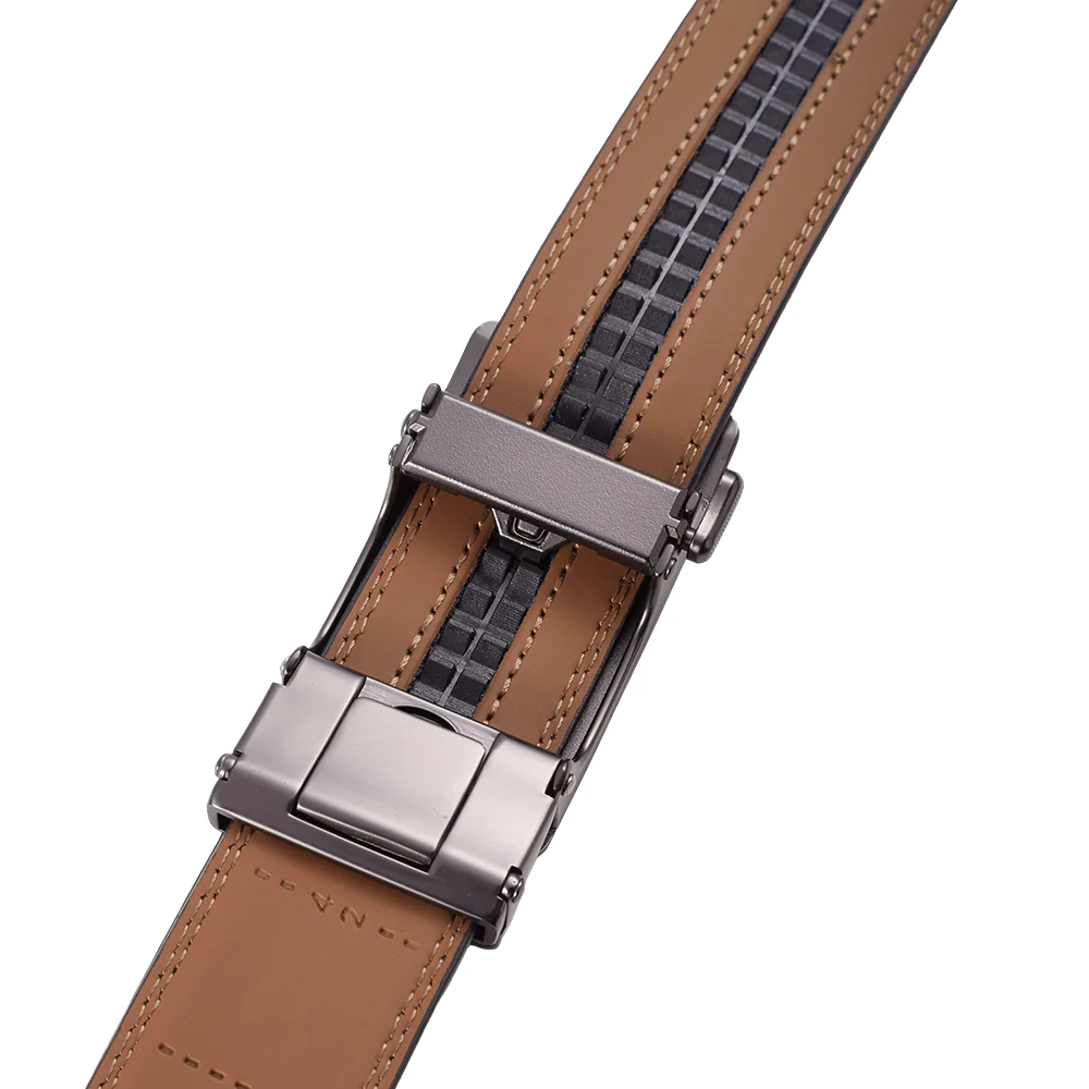 Automatic Buckle Leather Belt - Image 7