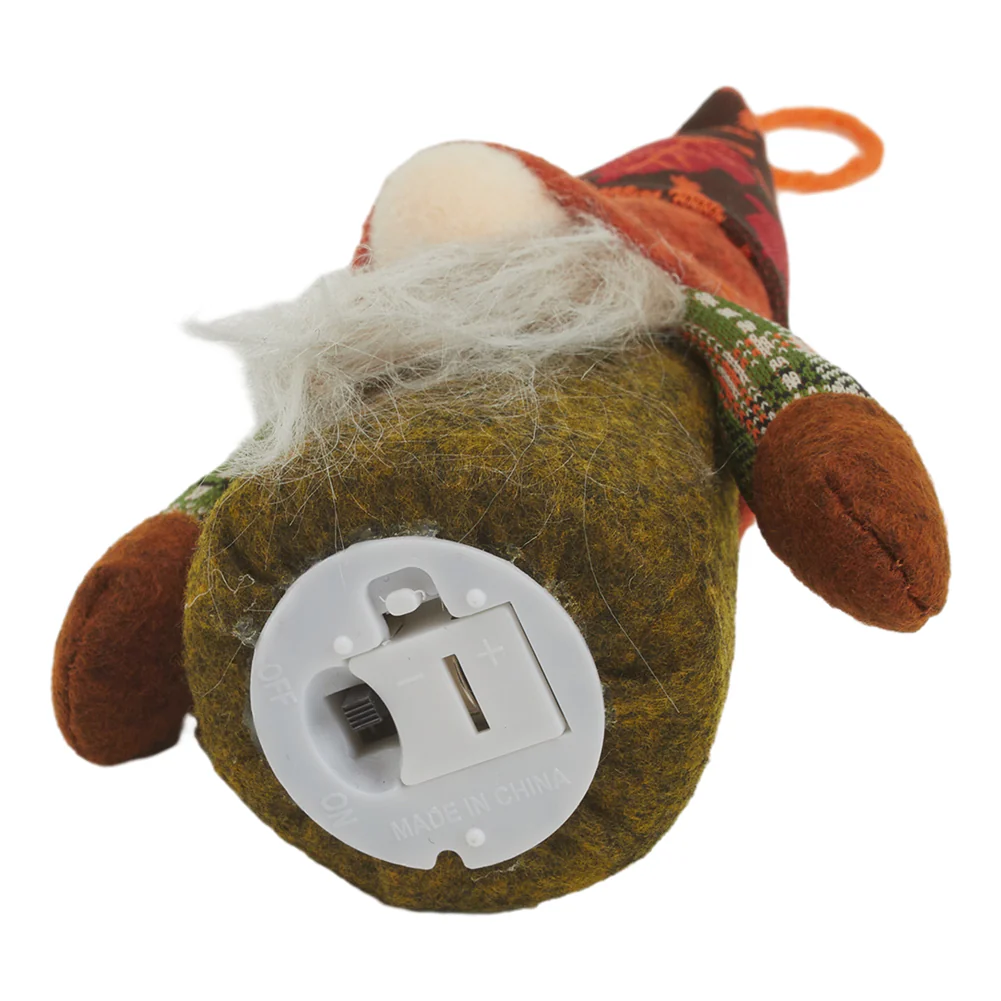 Autumn LED Plush Gnome Doll - Image 4