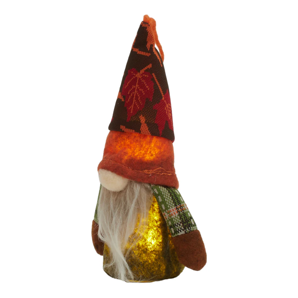 Autumn LED Plush Gnome Doll - Image 7