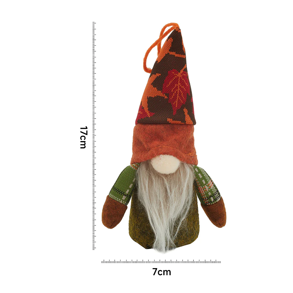 Autumn LED Plush Gnome Doll - Image 8