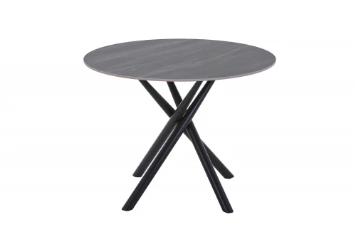 Avesta Grey Round Dining Table - Image 2
