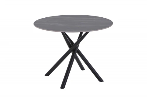 Avesta Grey Round Dining Table - Image 3