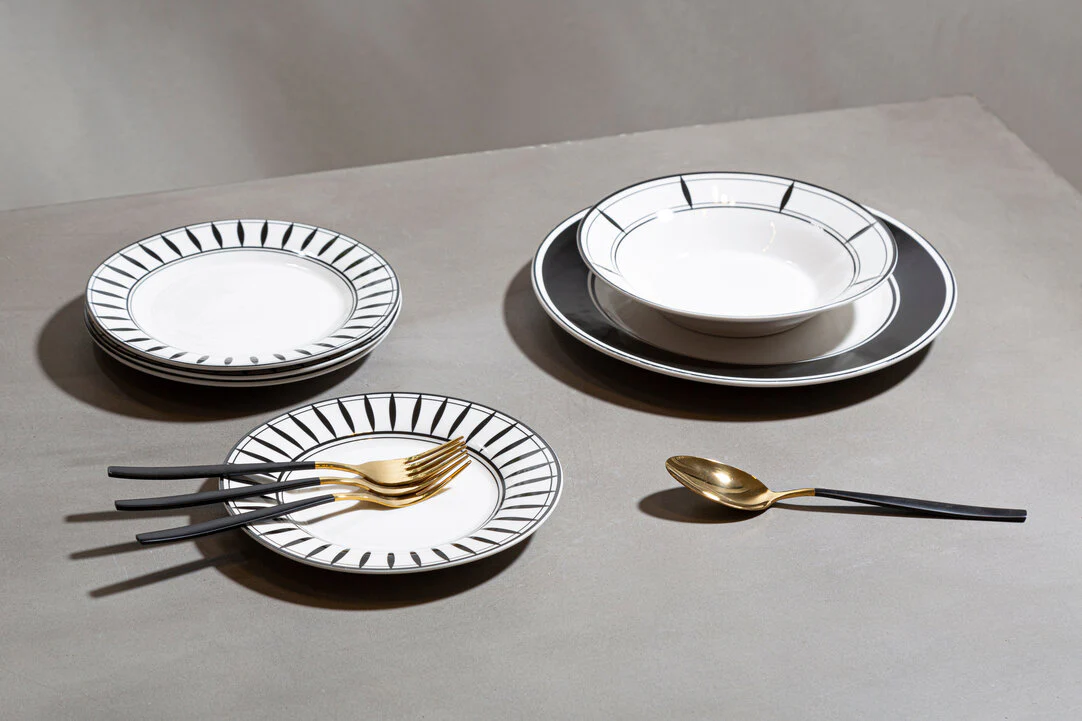 Avie 12 Piece Solar Dinner Set - Image 4