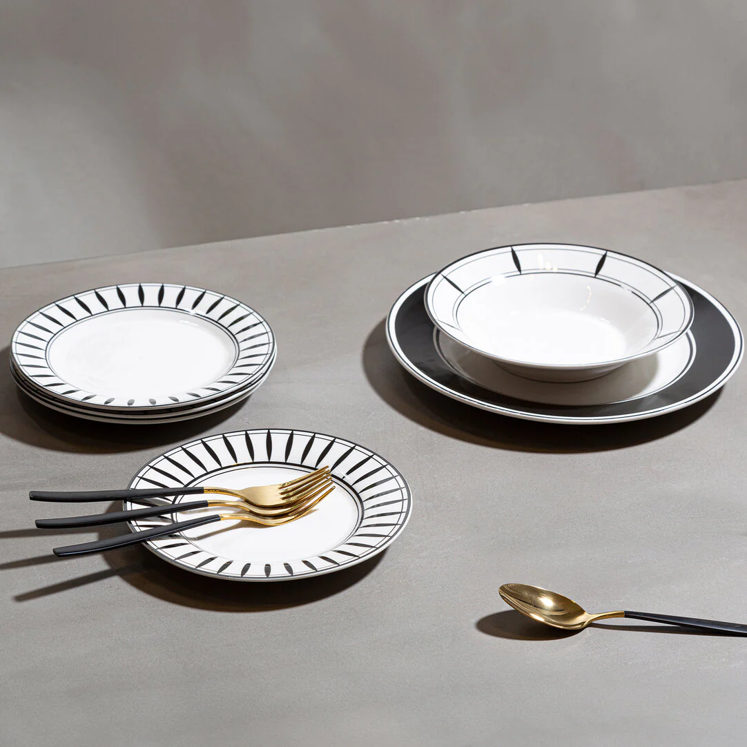 Avie 12 Piece Solar Dinner Set - Image 9