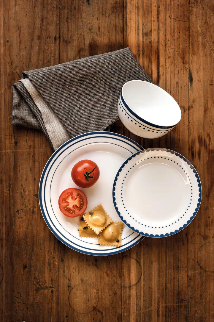 Avie Saturn 12 Piece Blue Dinner Set - Image 3