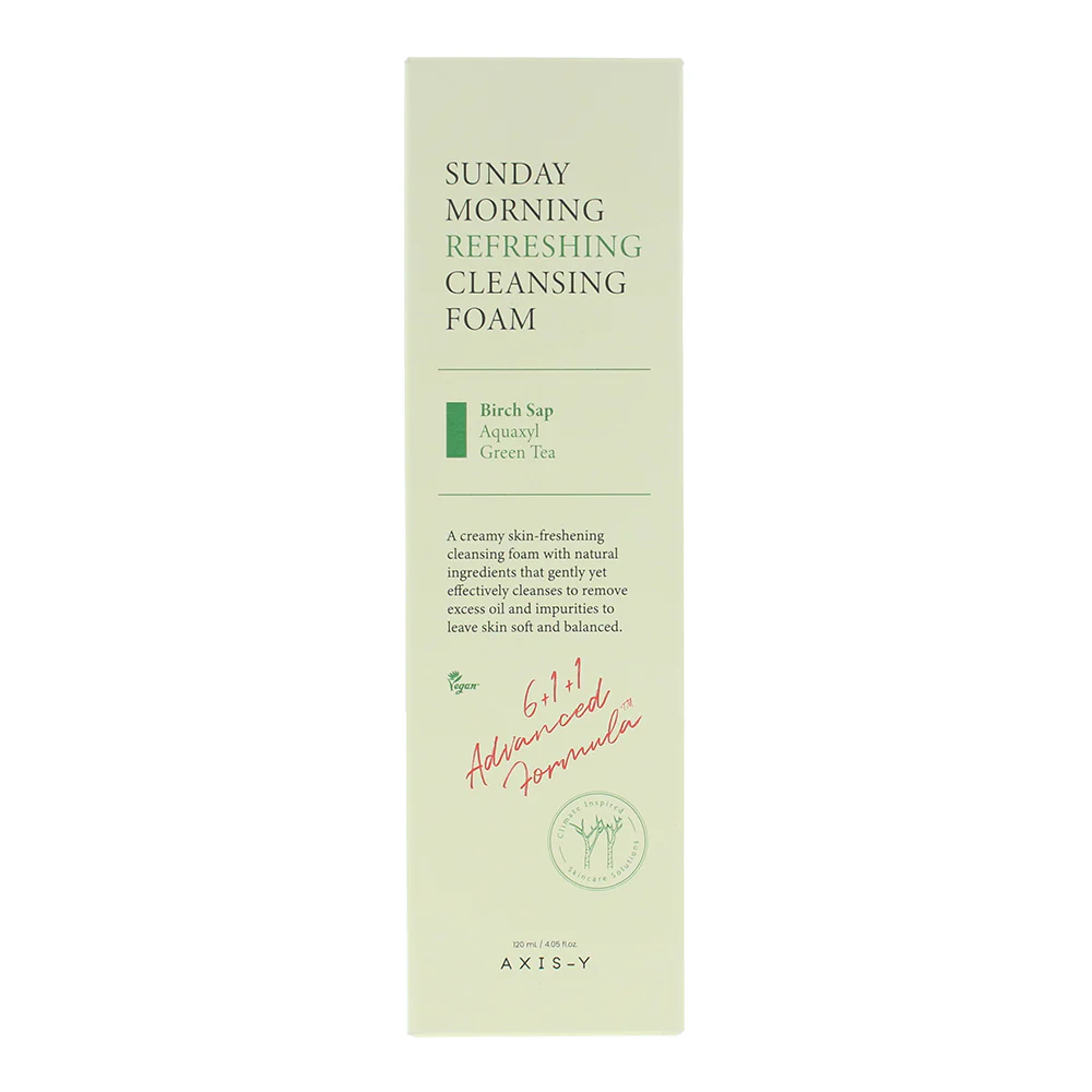Axis-Y Sunday Morning Cleansing Foam 120ml - Image 3