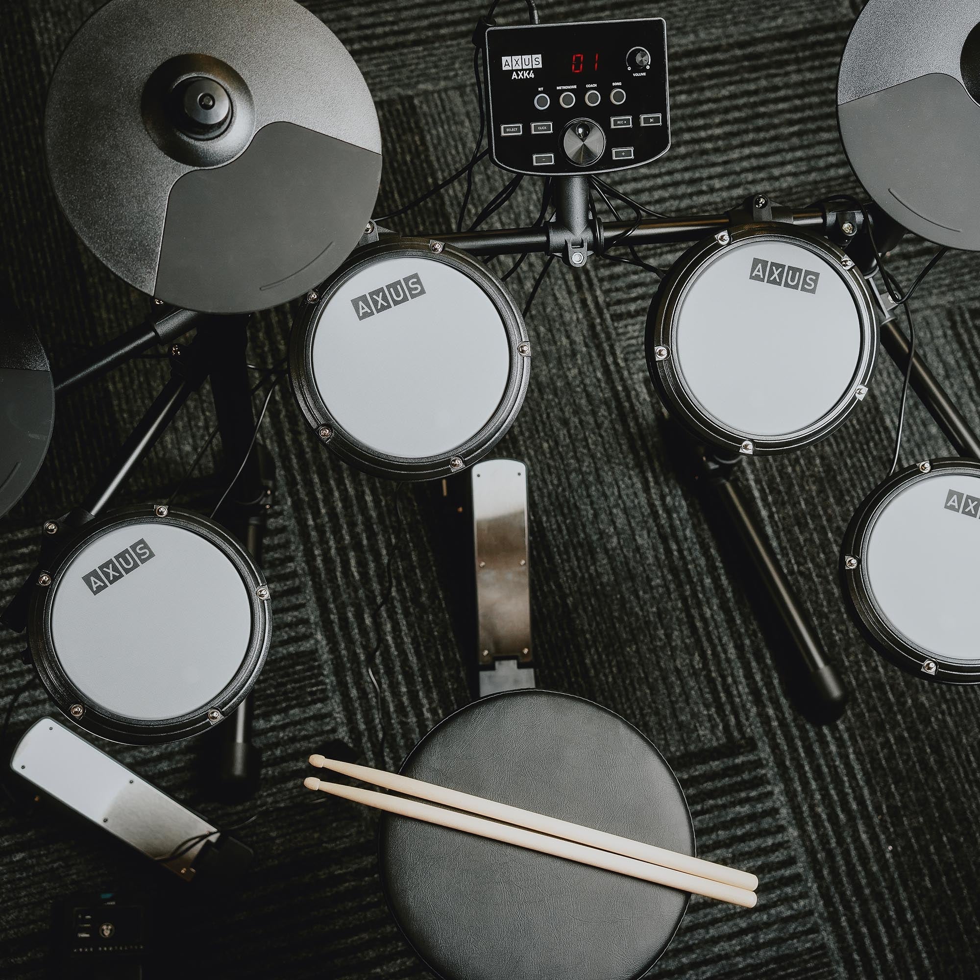 Axus Electronic Drum Kit Starter Pack - Image 6