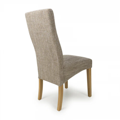 Bailey Tweed Oatmeal Dining Chair - Set Of 2 - Image 2