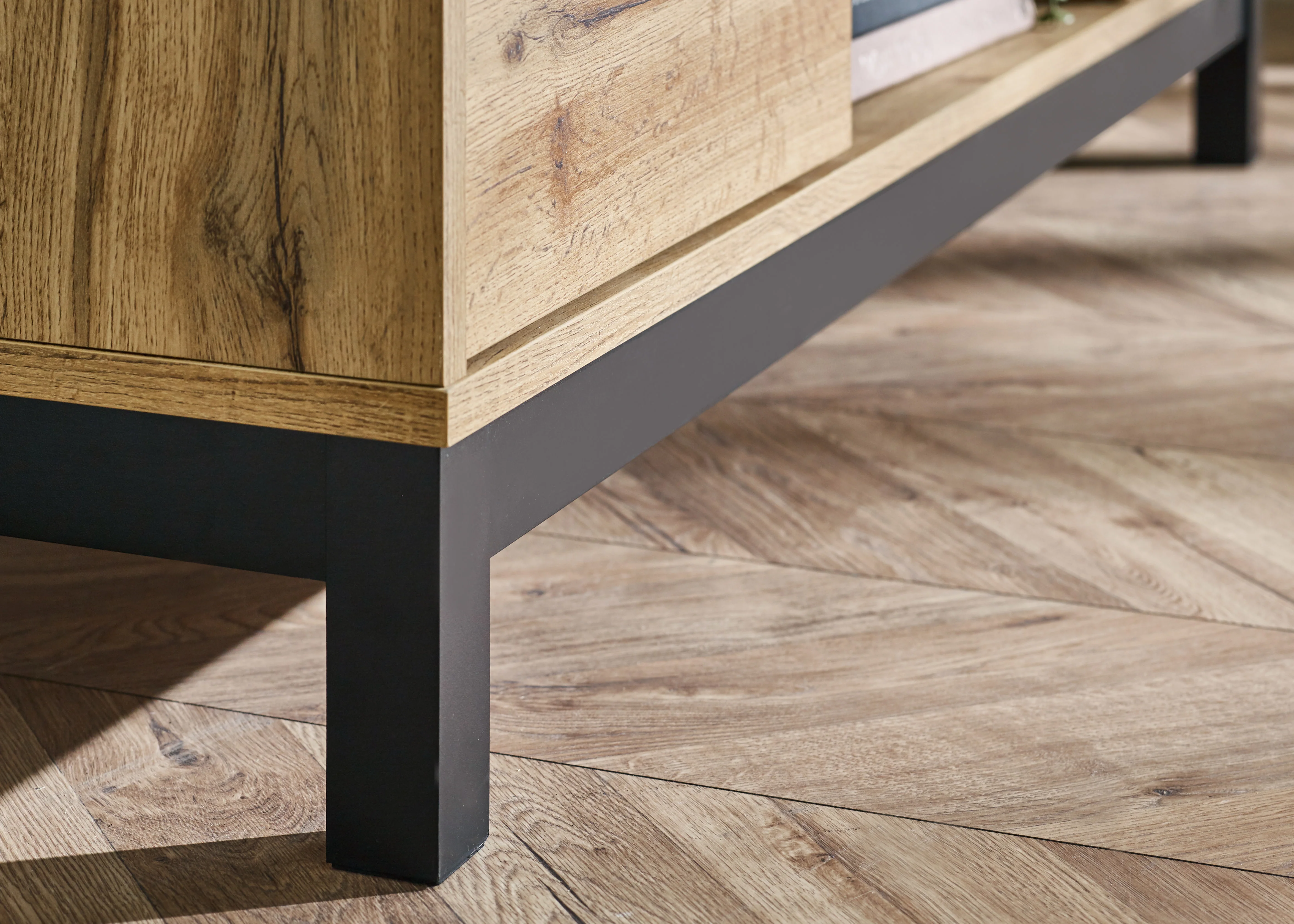 Soren Tv Unit - Light Oak - Image 4