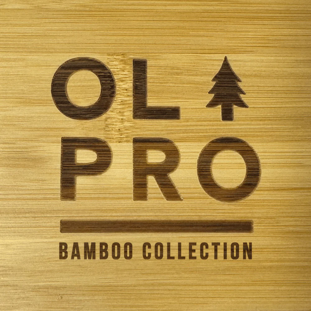 Bamboo Camping Stool 2 Fold - Image 2