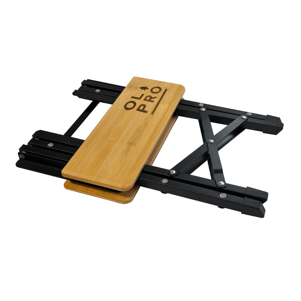 Bamboo Camping Stool 2 Fold - Image 4