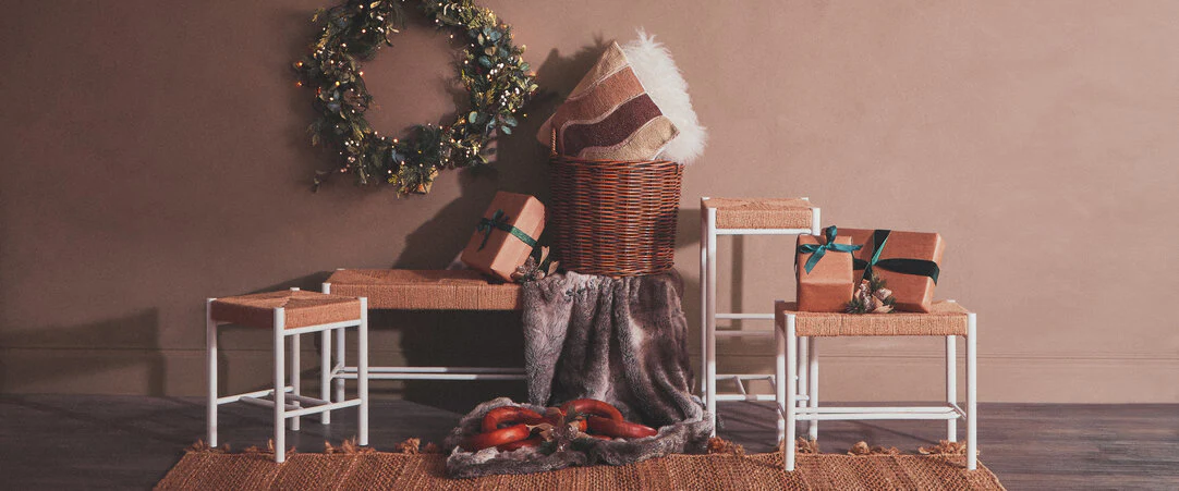 Bandar Natural Rope and White Bar Stool - Image 4