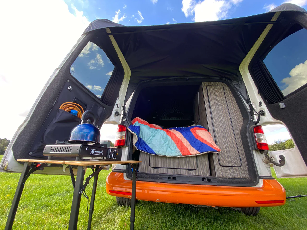 Barn Door Campervan Canopy for VW T5 & T6 - Image 4