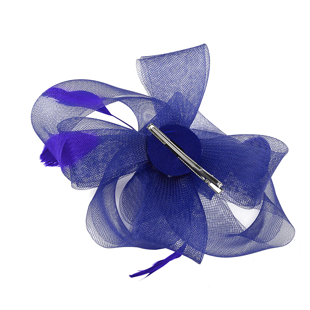 Blue Vintage Fashion Fascinator - Image 7