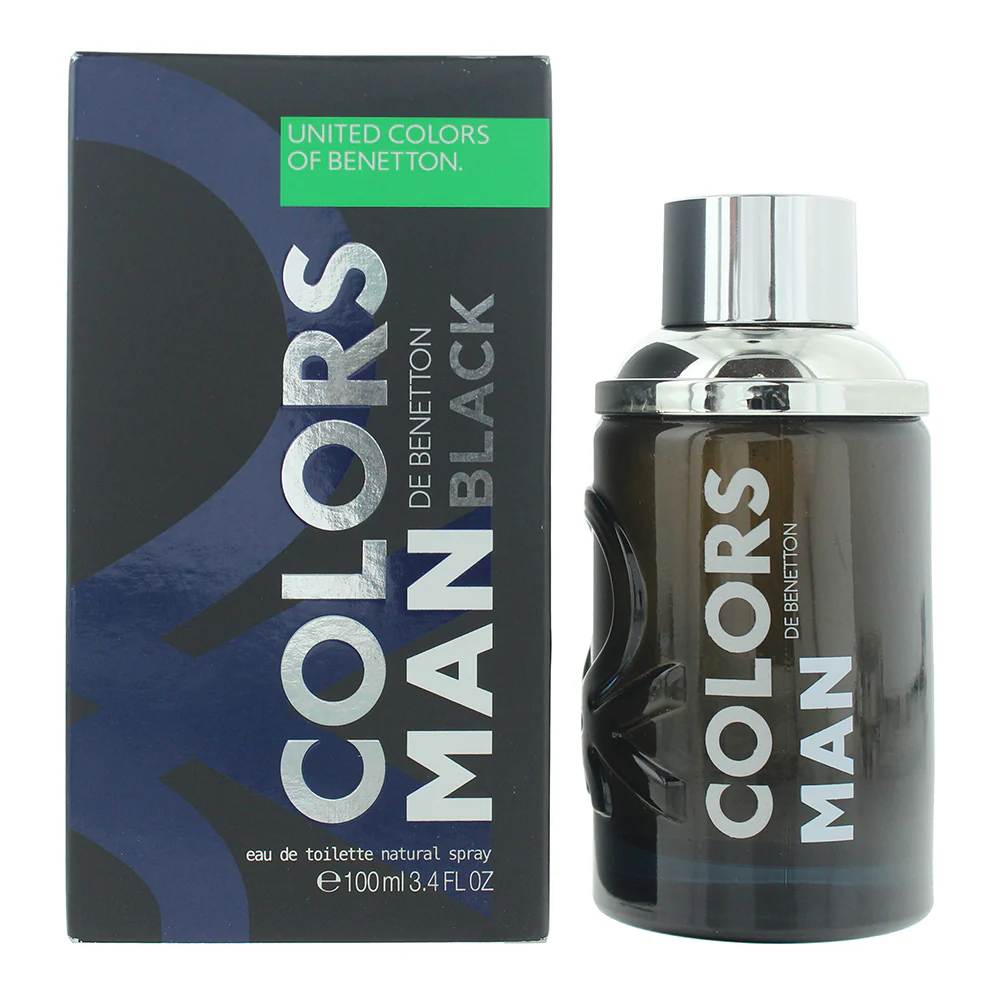 Benetton Colors Man Black Eau De Toilette 100ml
