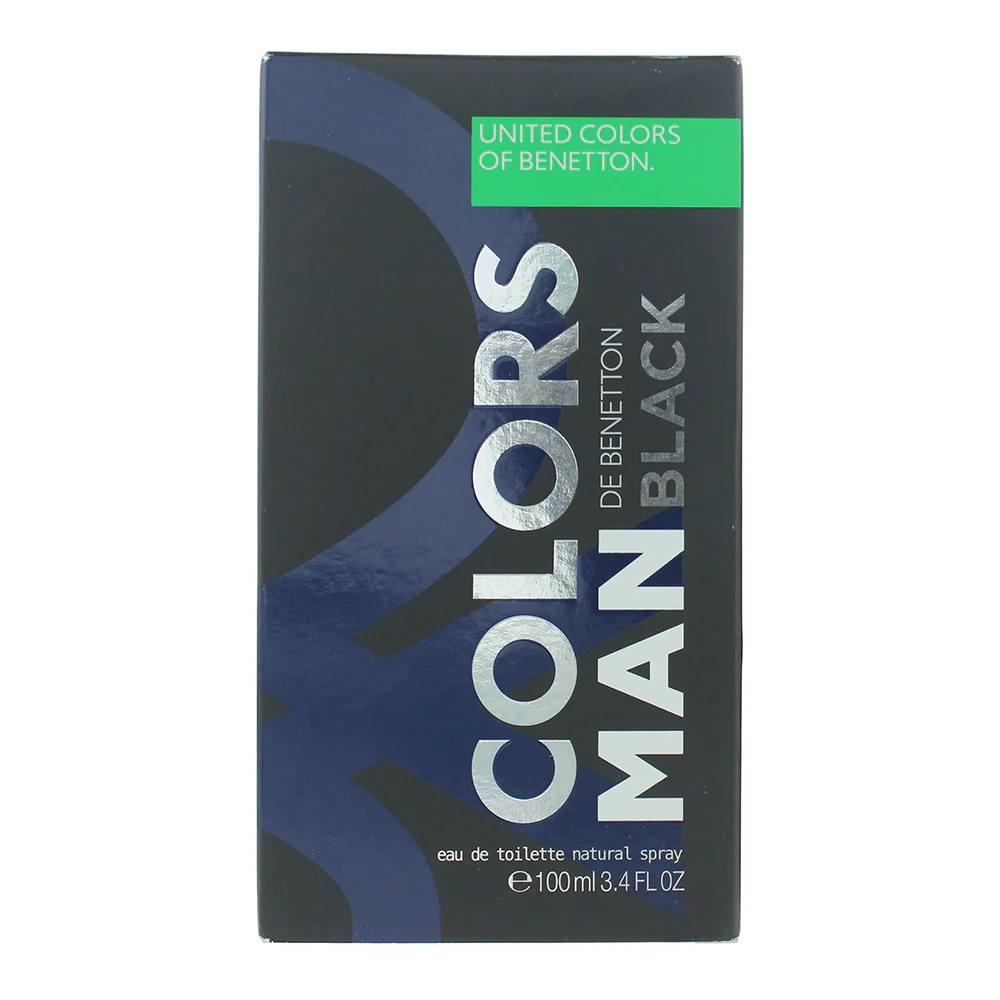 Benetton Colors Man Black Eau De Toilette 100ml - Image 3