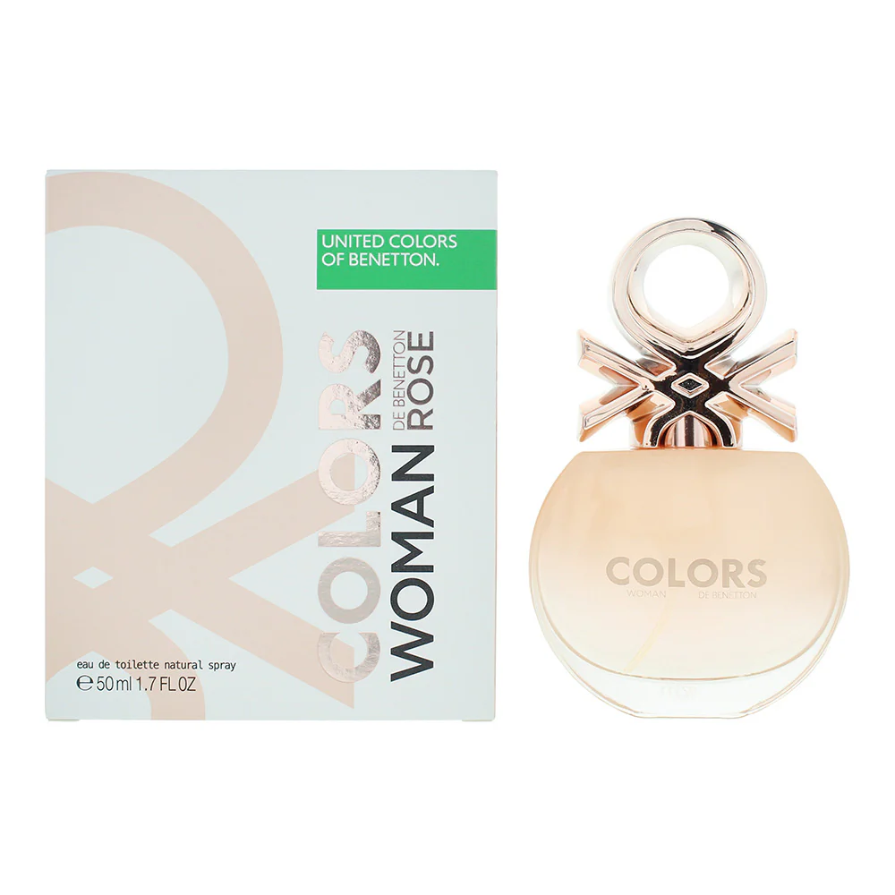 Benetton Colors Woman Rose Eau De Toilette 50ml
