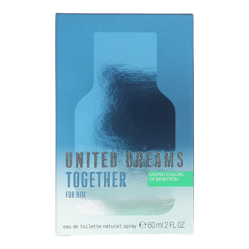Benetton United Dreams Together For Him Eau de Toilette 60ml - Image 4