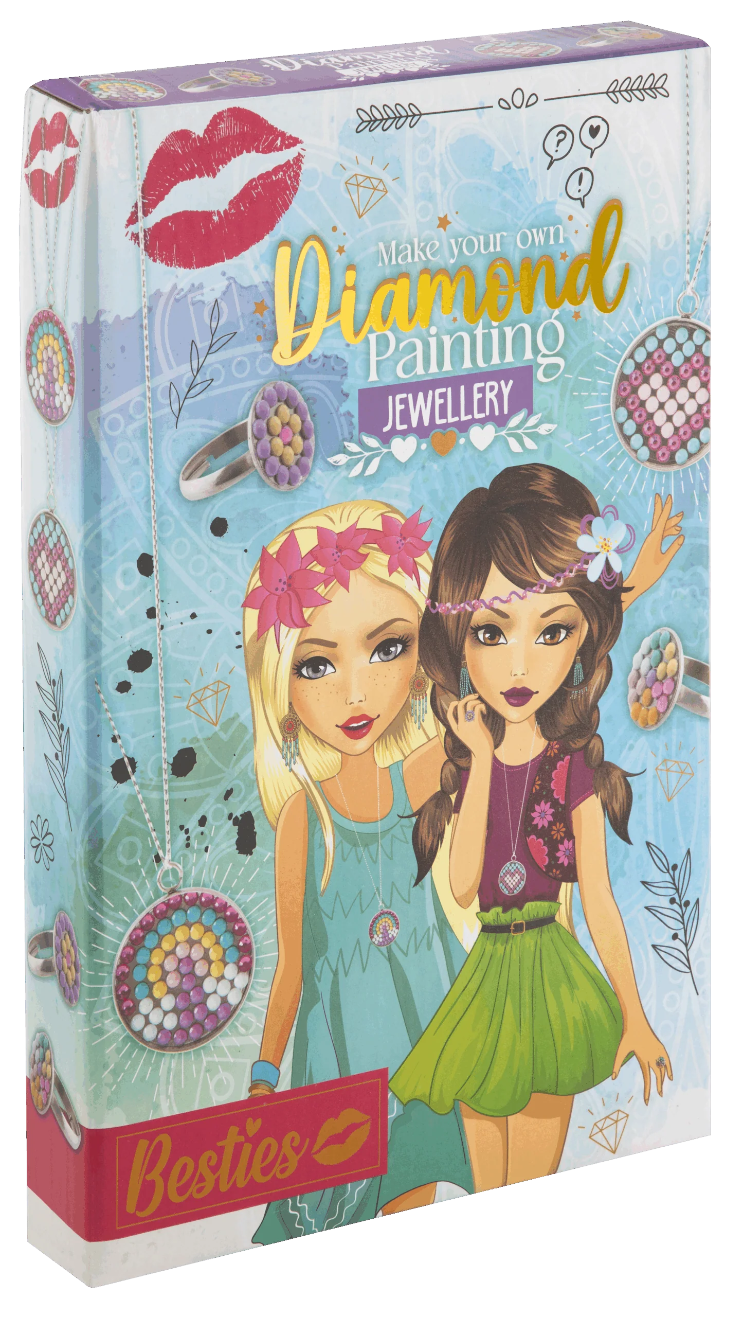 Besties Diamond Painting Jewellery Set