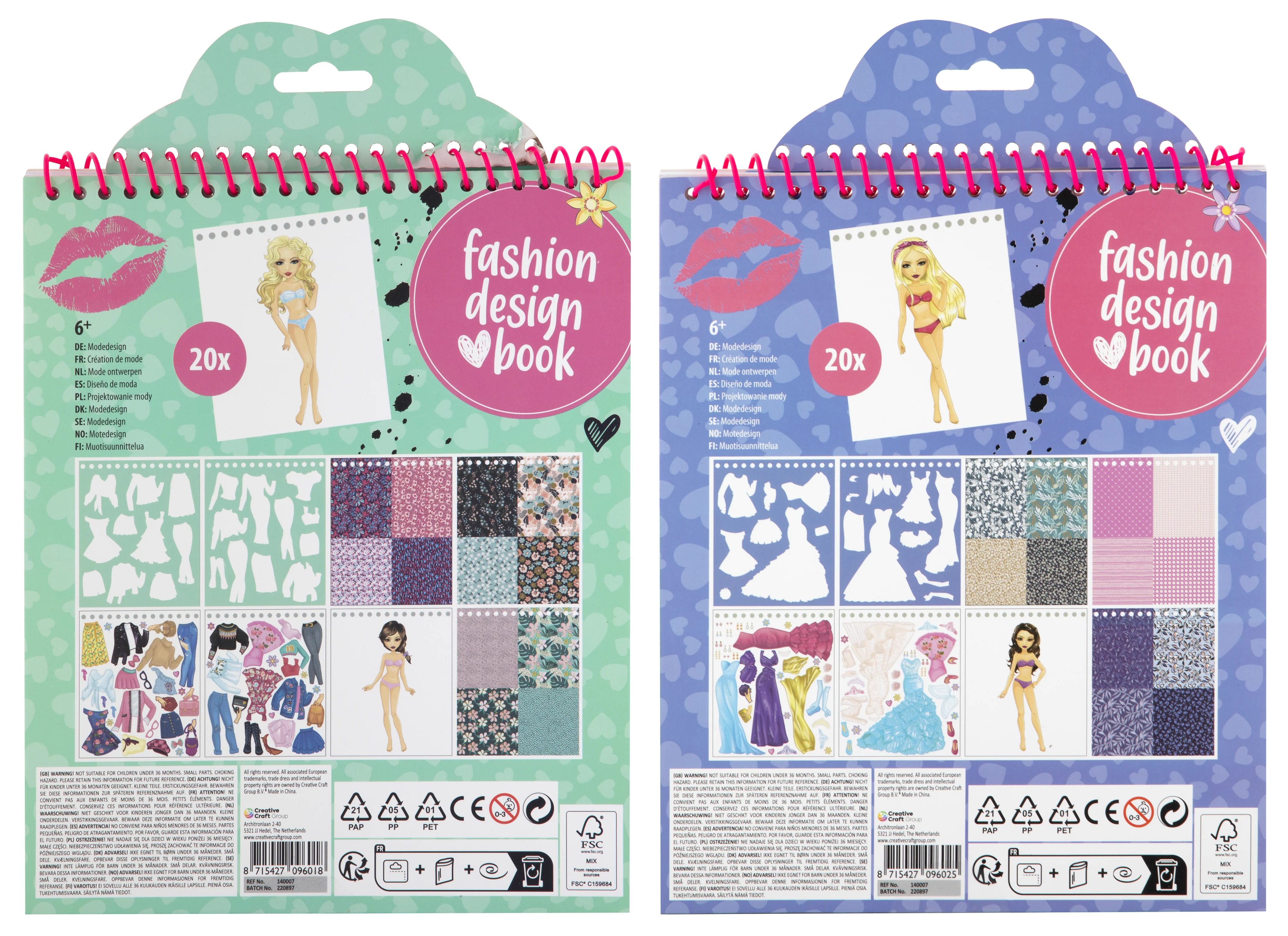 Besties Fashion Designer Book - Image 5