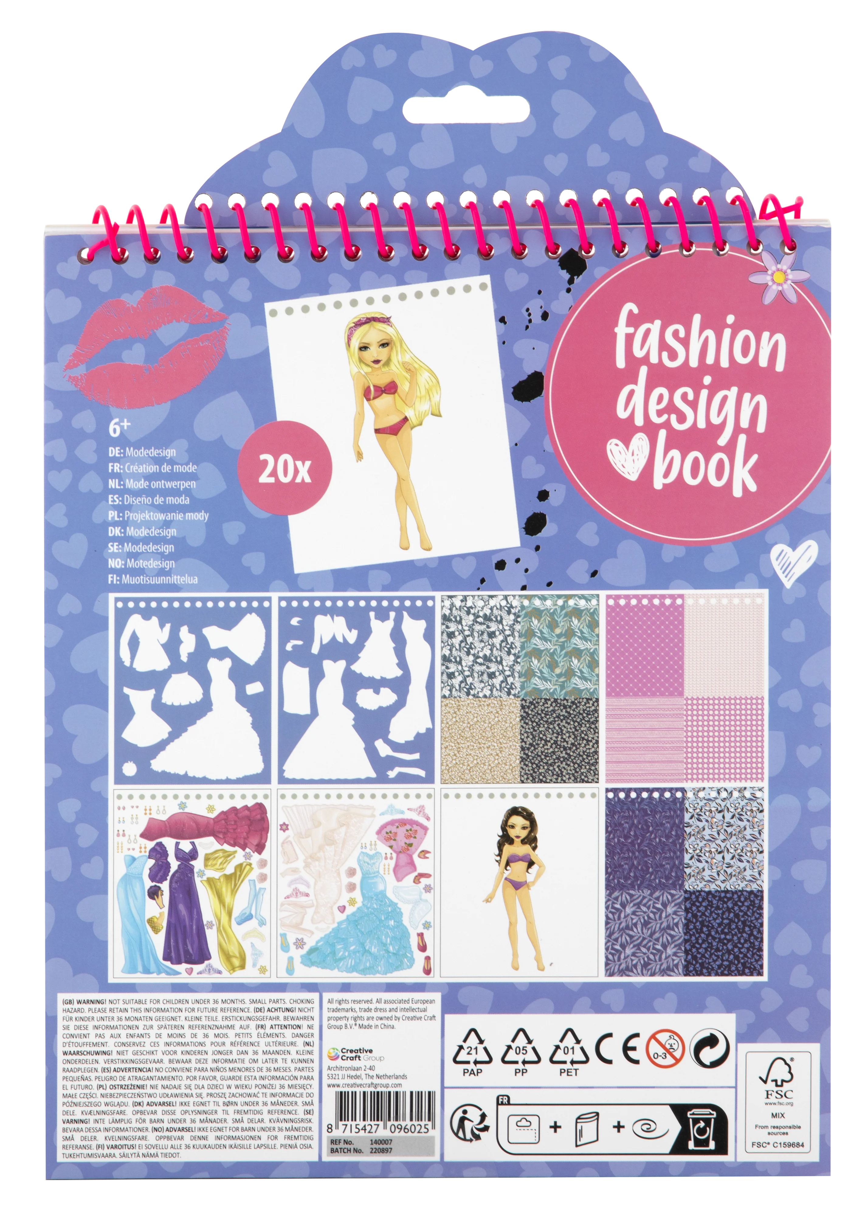 Besties Fashion Designer Book - Image 7