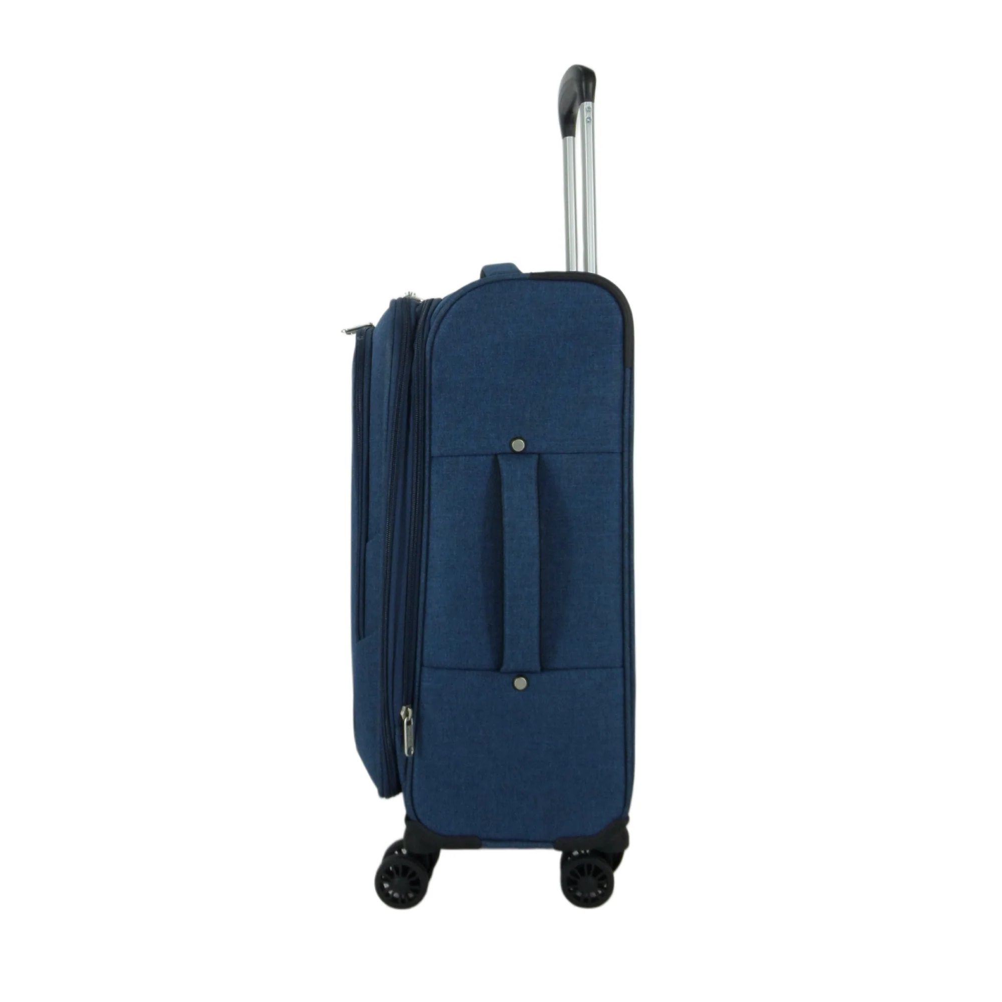 Beverly Hills Polo Club EVA Soft Shell Suitcase - Blue | Individual Sizes 20" 28" 33" - 4 Spinner Wheels - Image 11