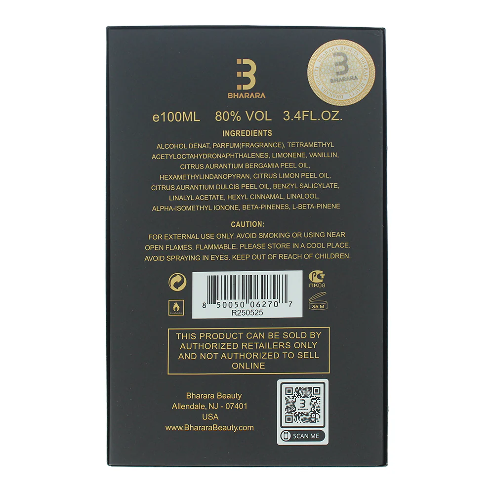 Bharara King Soleil Eau De Parfum 100ml - Image 3
