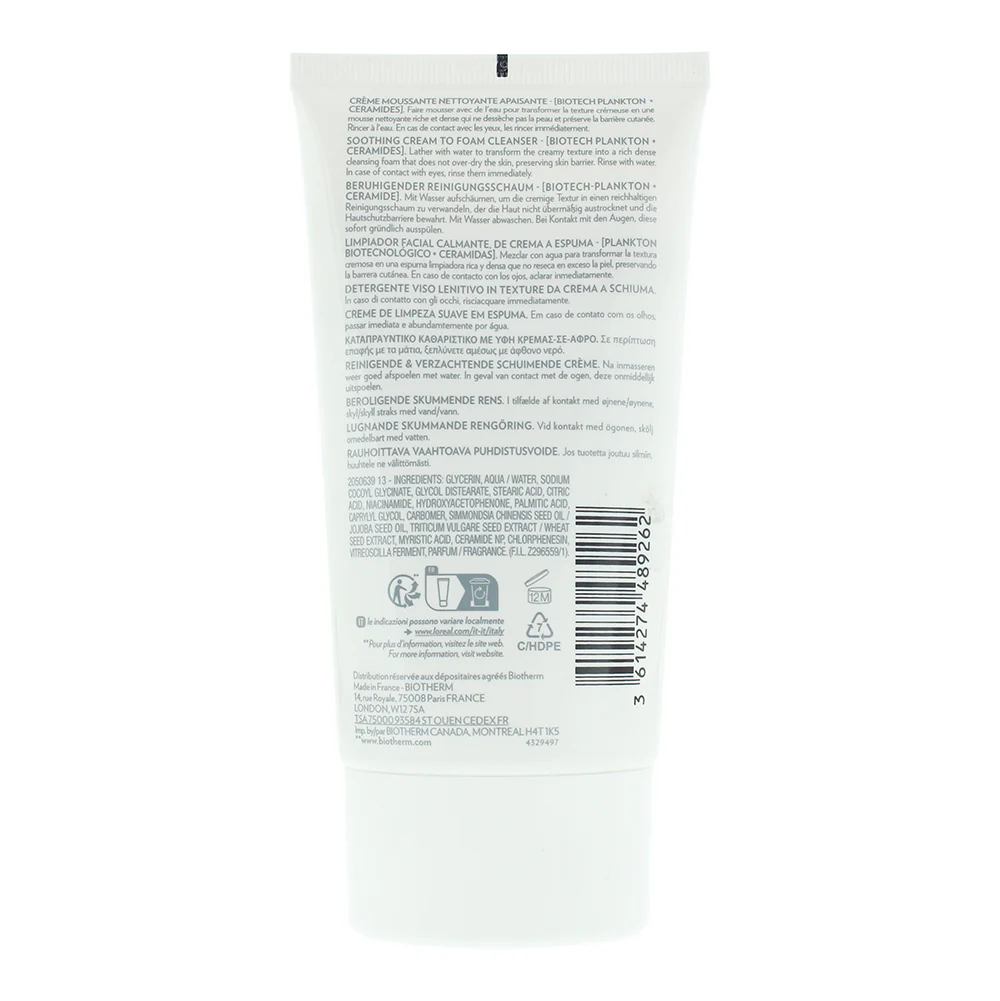 Biotherm Aquasource Hydra Cleansing Cream 150ml - Image 2