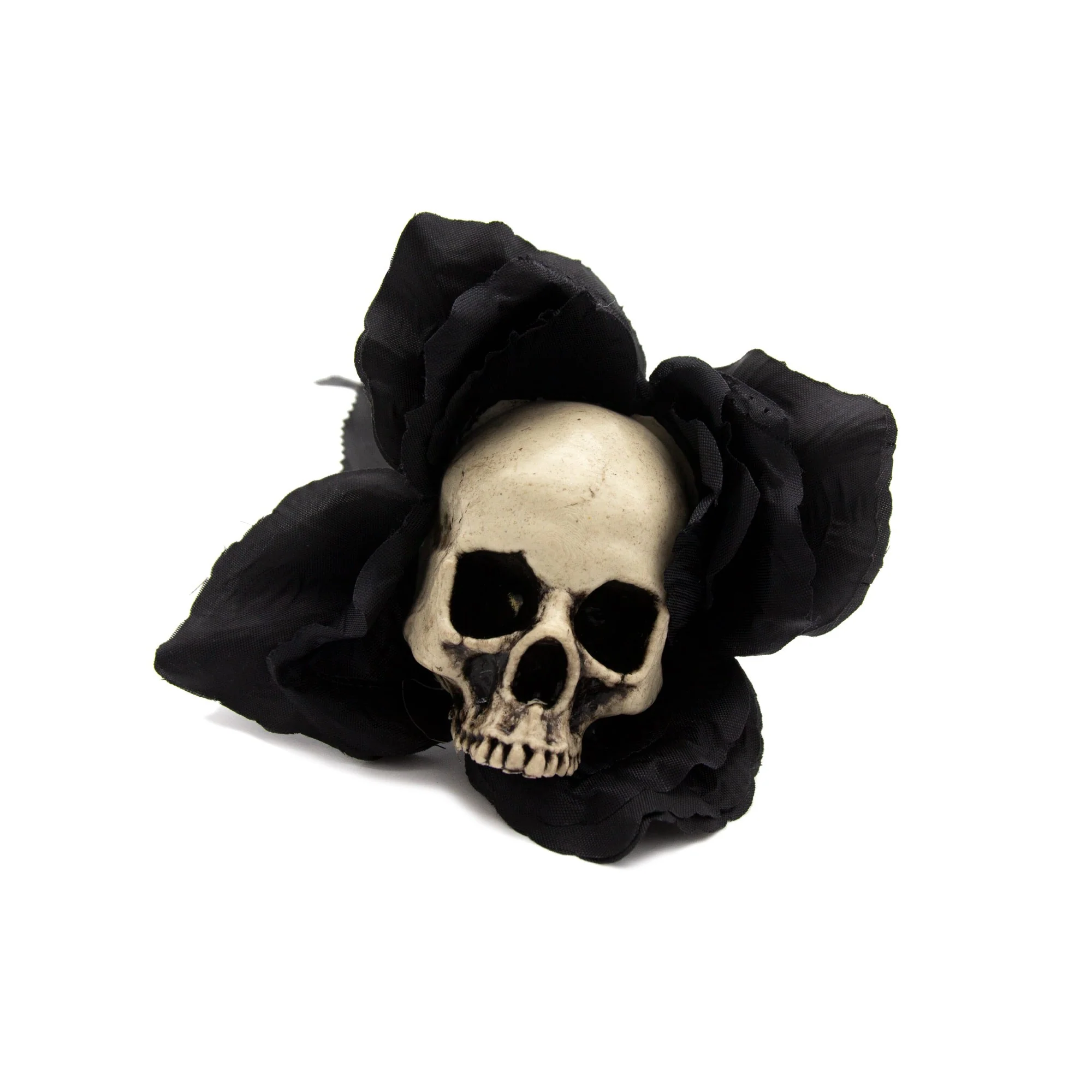 Halloween Rose with Black Skull - Image 2
