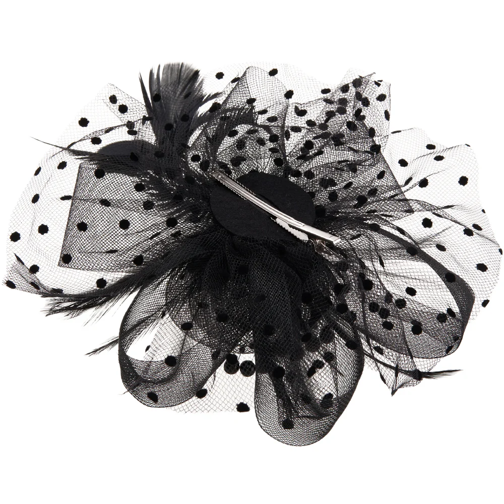 Black Vintage Style Fashion Fascinators - Image 6