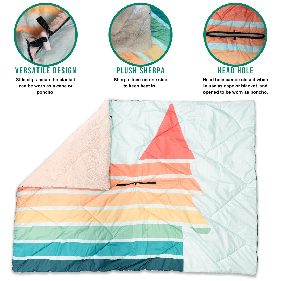 Blanco Outdoor Blanket (Cosy Camper) - Image 2