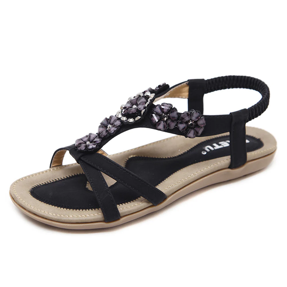 Boho Casual Flat Sandals - Image 3
