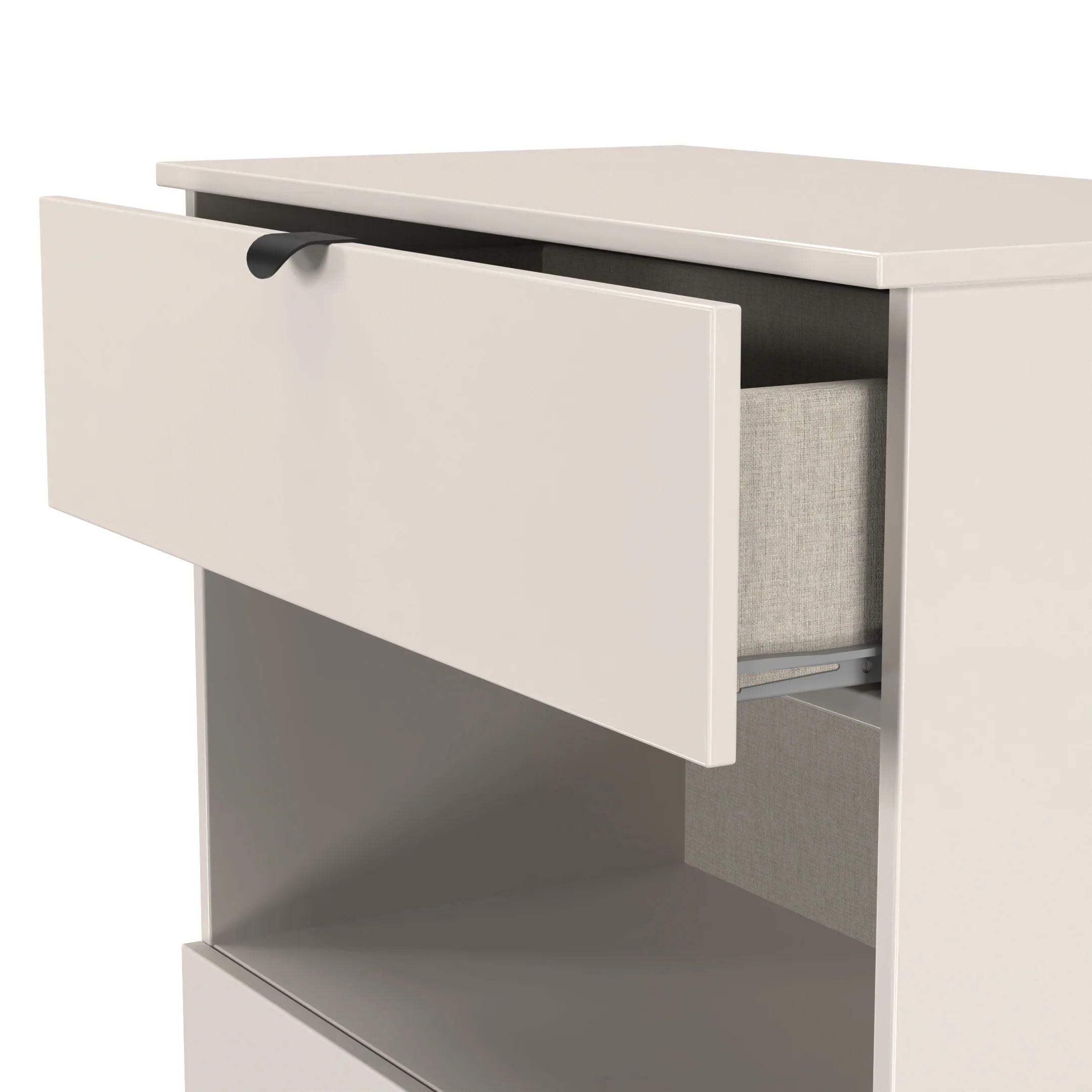 Bora 2 Drawer Deep Chest with shelf in Kashmir - Ready Assembled - Image 5
