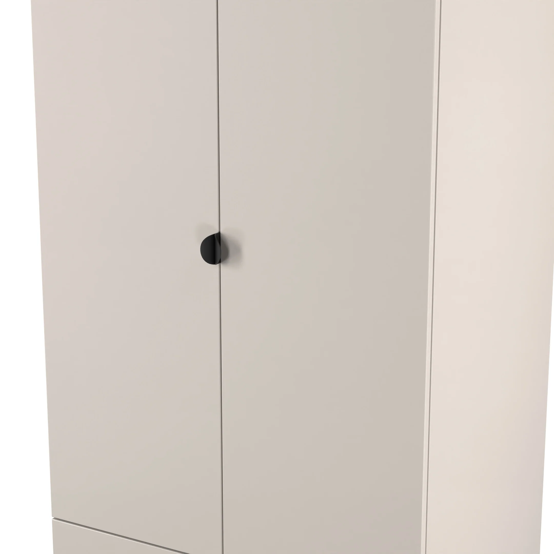 Bora Tall  2 Door 2 Drawer Robe in Kashmir - Ready Assembled - Image 4