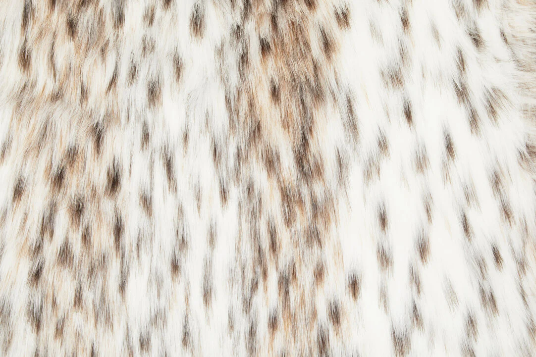 Bosie Lamina Animal Print Square Fur Cushion - Image 5