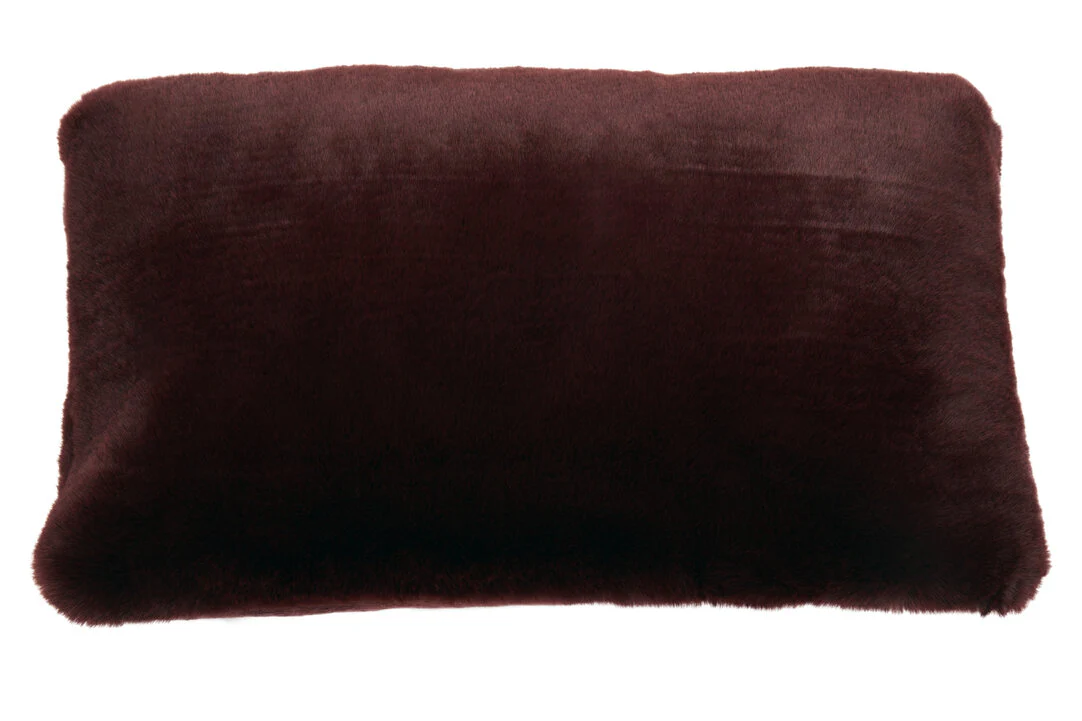 Bosie Lamina Red Wine Rectangular Cushion - Image 2