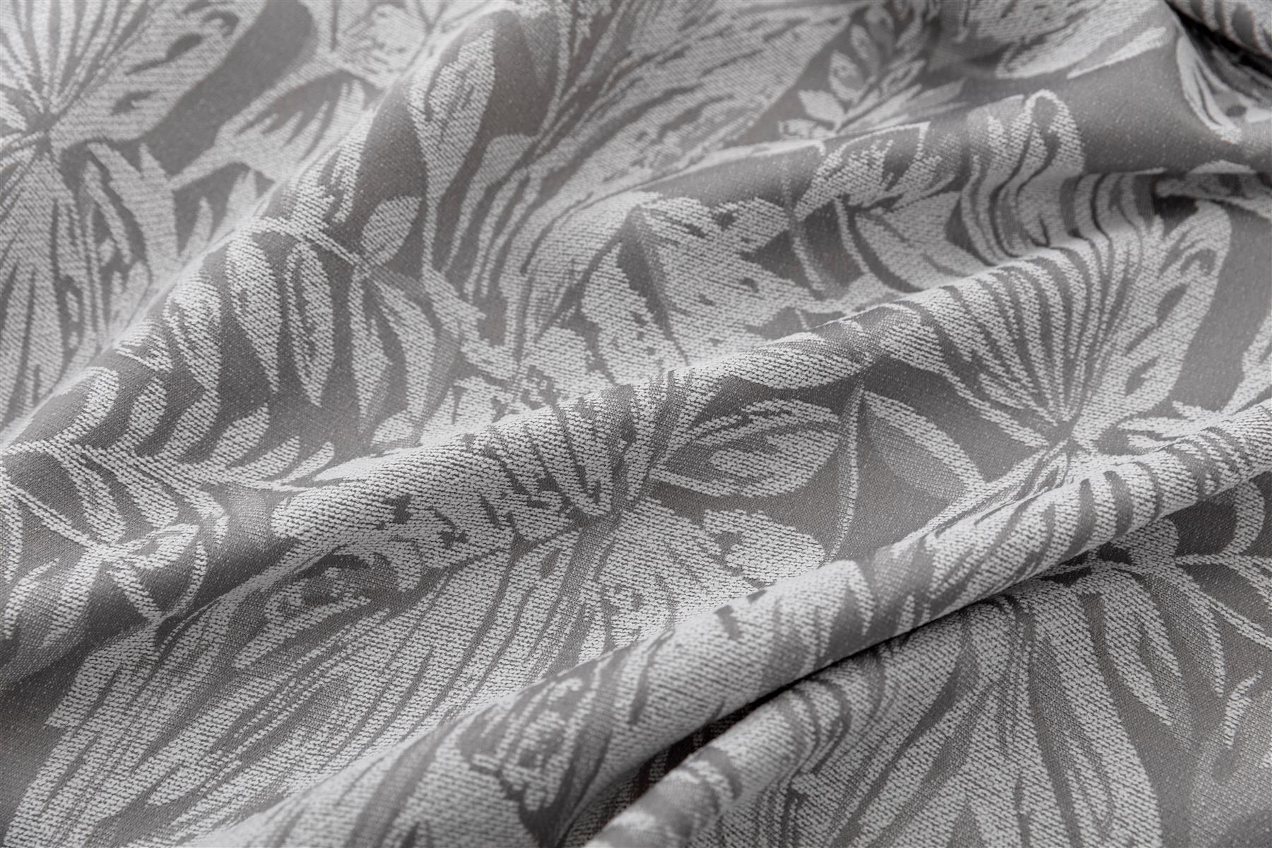 Botanic Chenille Jacquard Lined Pencil Pleat Taped Top Curtains