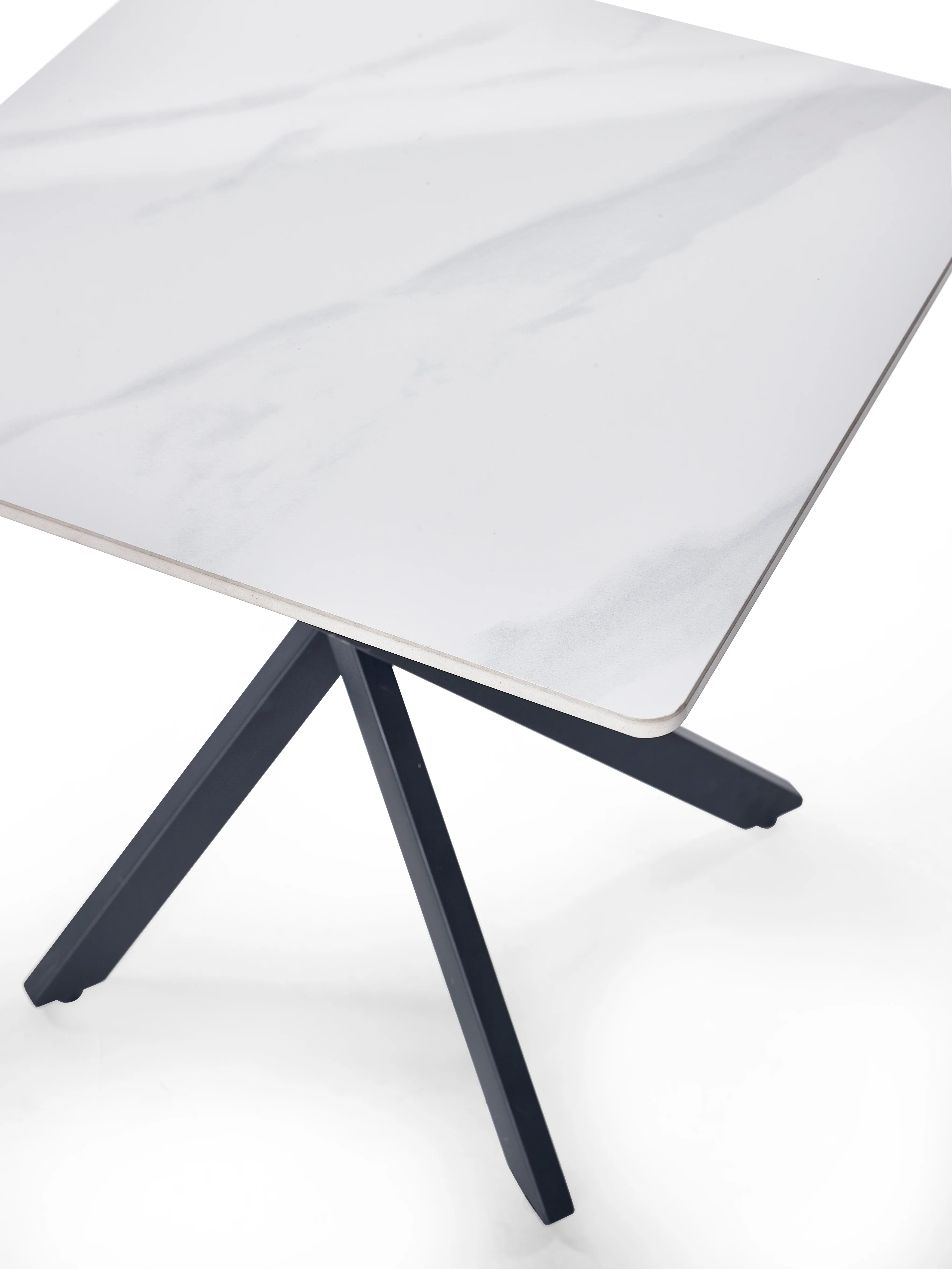 Bradley White Marble Lamp Table - Image 2
