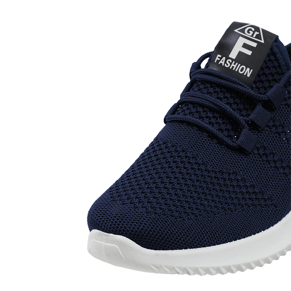 Breathable Lightweight Trainers - Navy - Image 5
