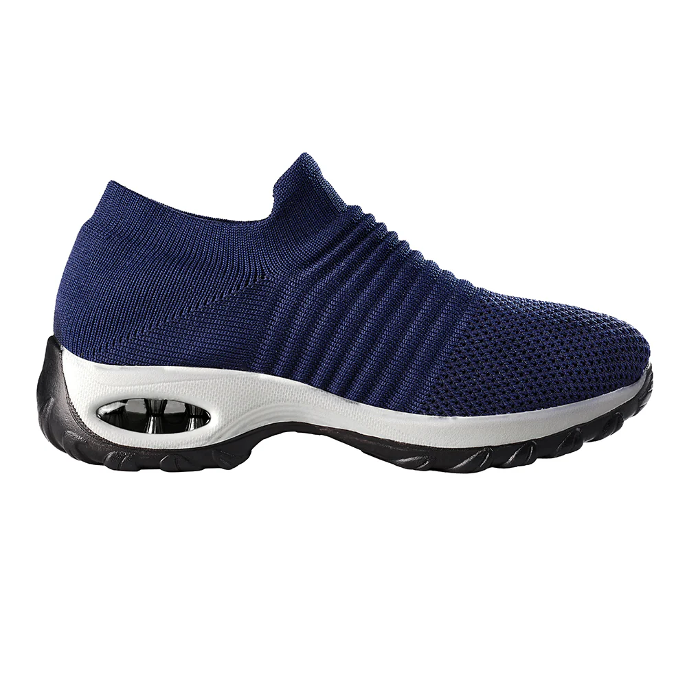 Breathable Lightweight Sneakers - Navy - Image 2