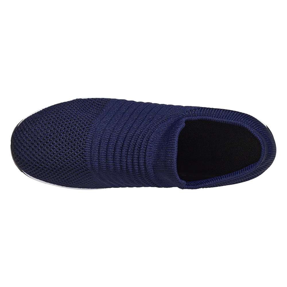Breathable Lightweight Sneakers - Navy - Image 4