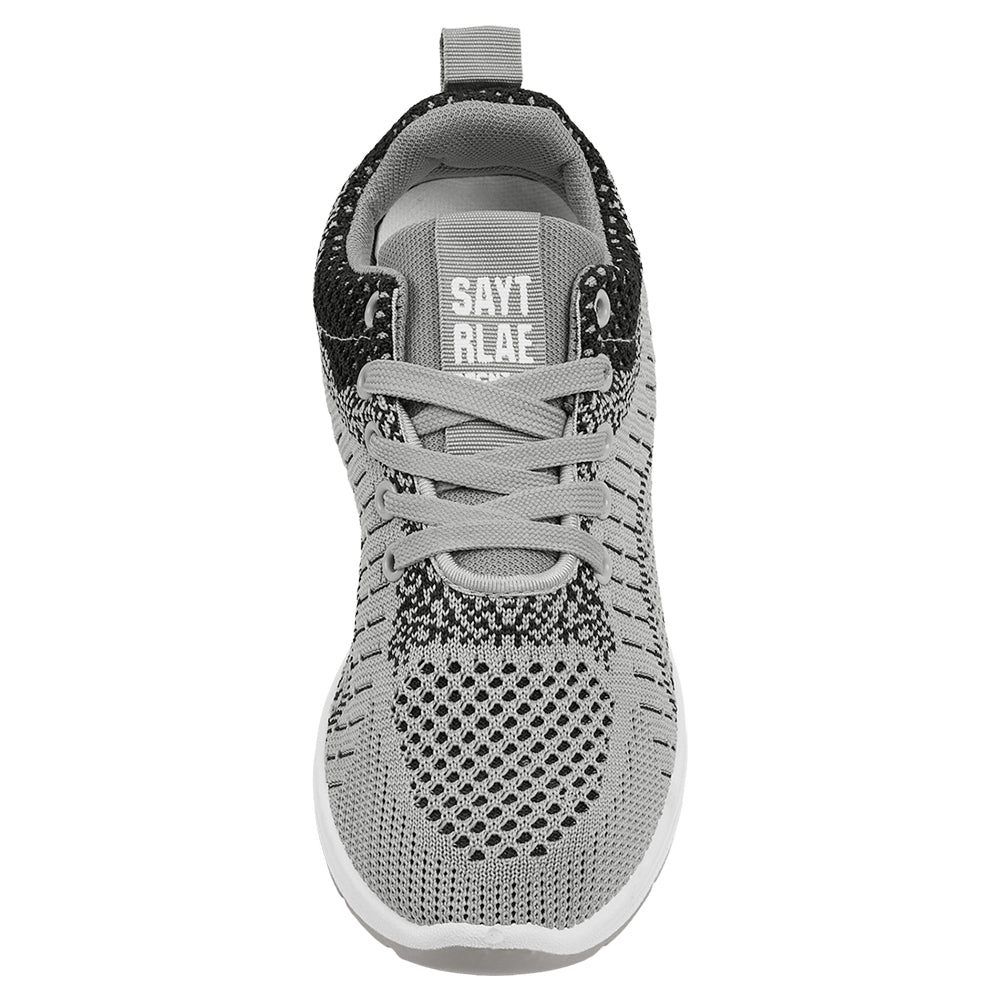 Breathable Lightweight Trainers - Grey - Image 6