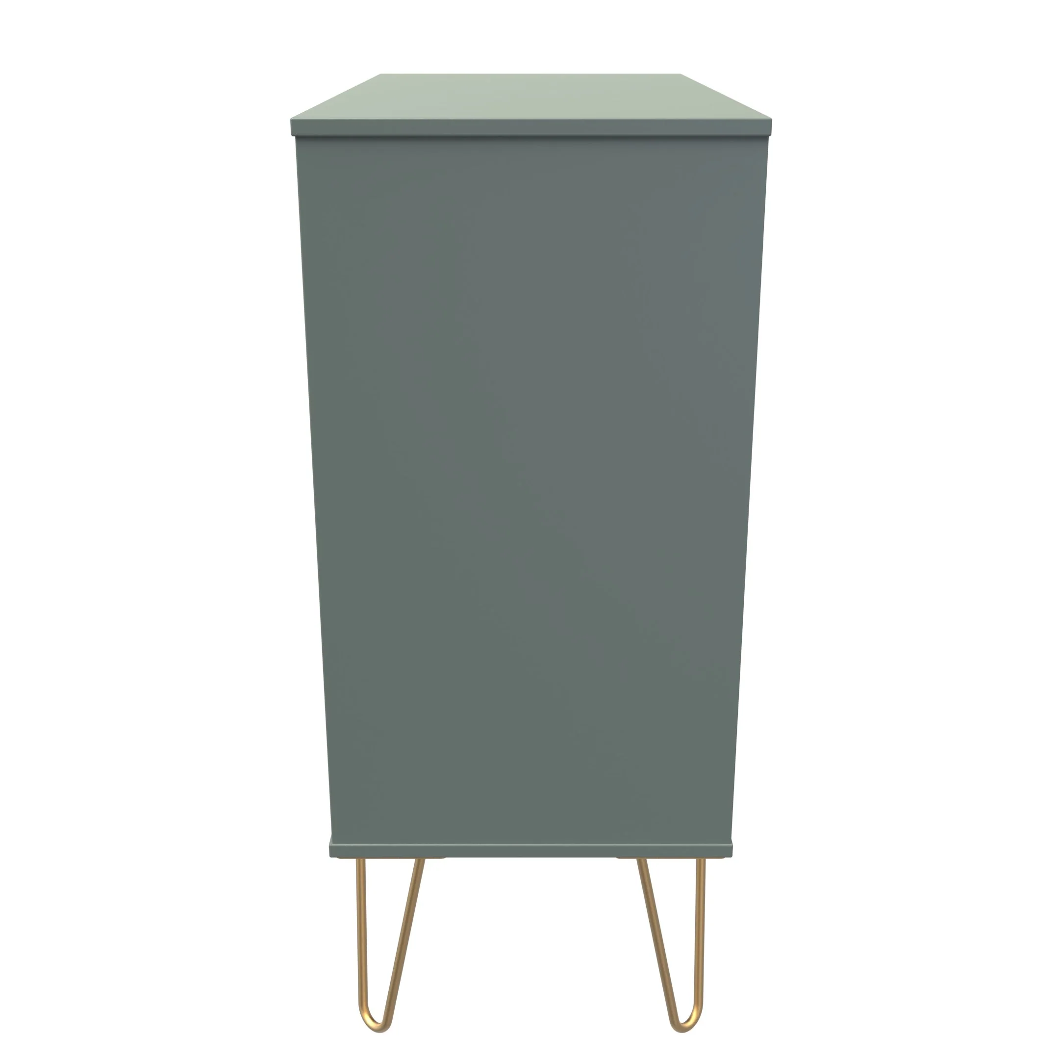 Breda Ready Assembled 4 Drawer Chest in Reed Green - Image 2