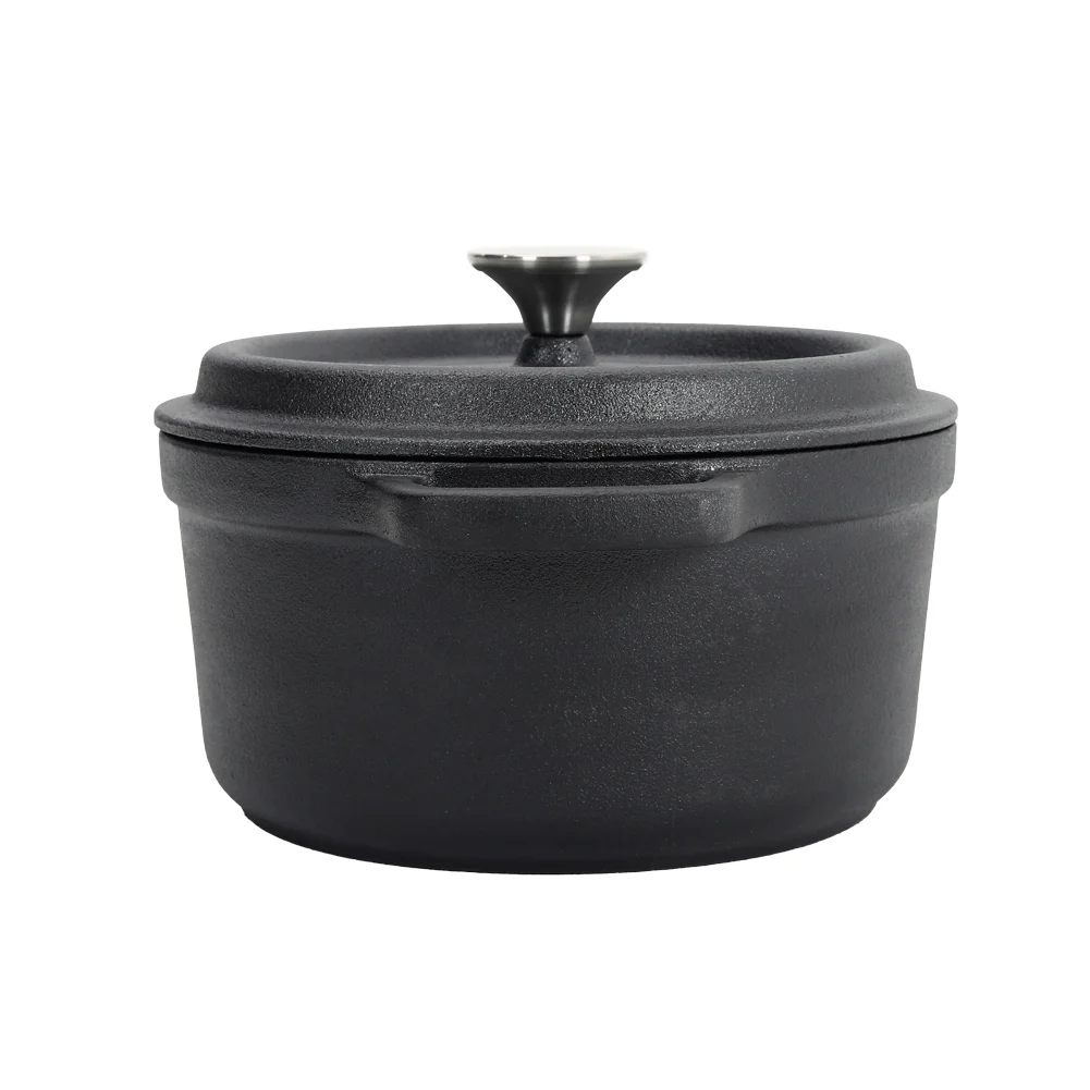 Breeins 2.5L Cast Iron Dutch Oven With Lid - Image 4
