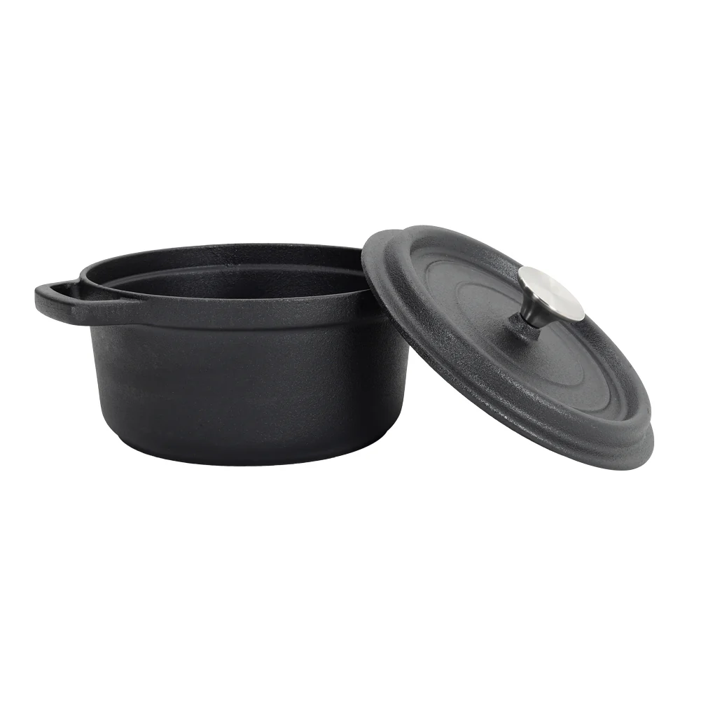 Breeins 2.5L Cast Iron Dutch Oven With Lid - Image 6