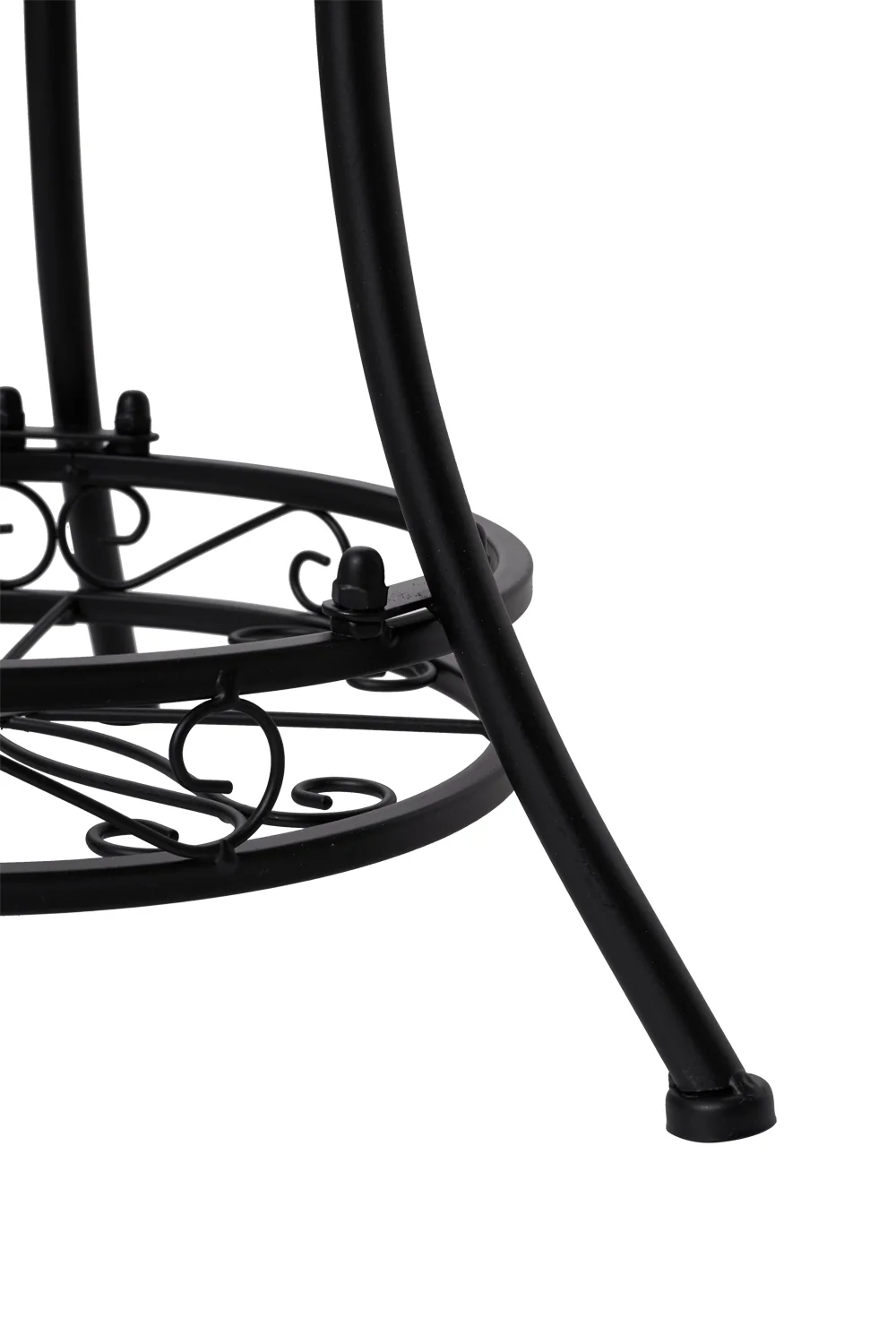 Breeins 3-Tier Black Iron Plant Stand - Image 4