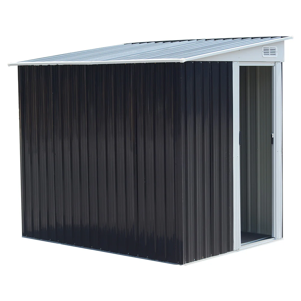 Breeins 5 x 7FT Sliding Door Pent Roof Garden Tool Shed Outdoor Patio Storage House - Image 6