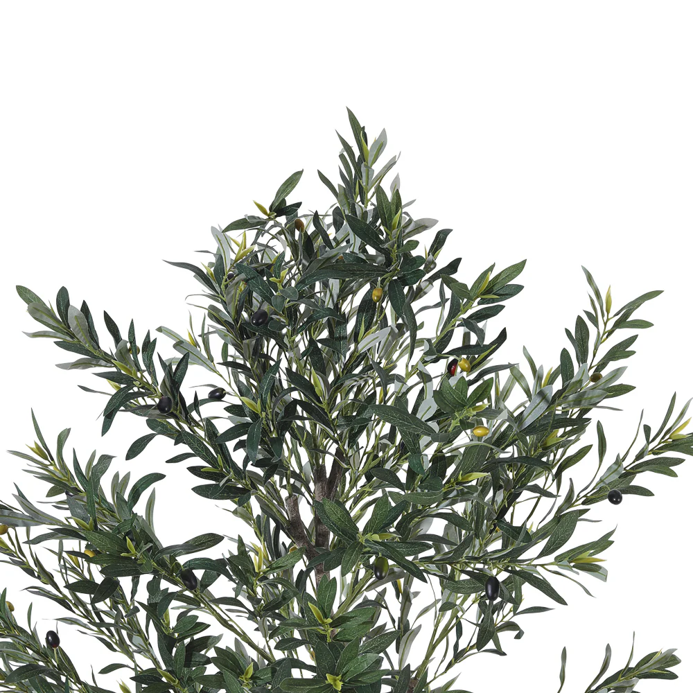 Breeins Artificial Olive Tree Decorative Plant in Planter - Image 4